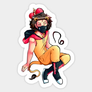 Leo Zodiac Sign Sticker